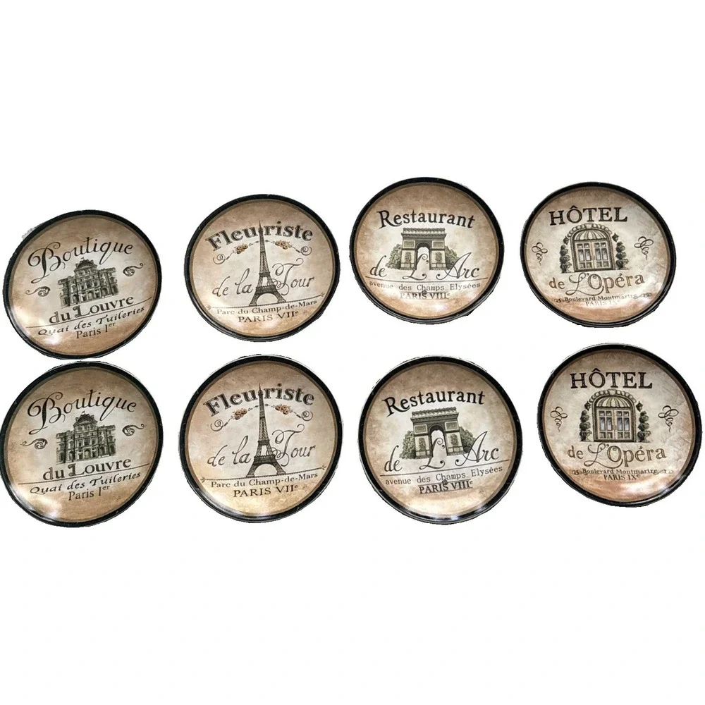 Set of 8 Pier 1 Paris Theme 6